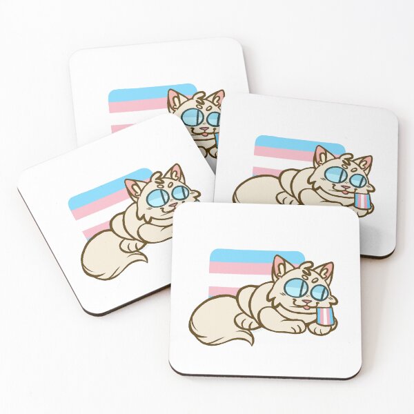 Item preview, Transgender Kitty designed and sold by kirieiki.