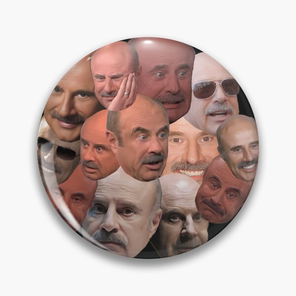 Item preview, The Many Faces Of Dr. Phil designed and sold by HughIeas.
