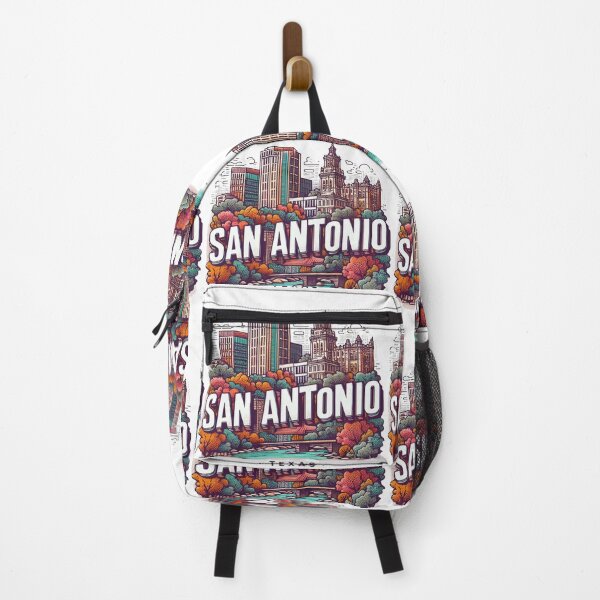 Item preview, San Antonio Texas Watercolor Illustration designed and sold by PaintMeWorld.
