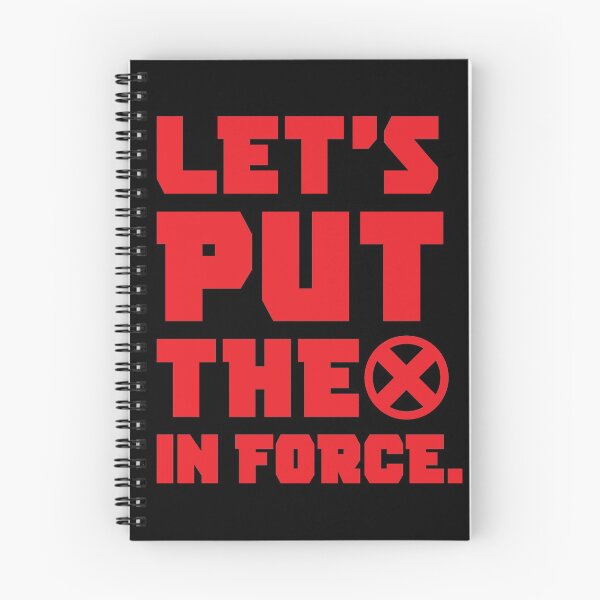 Item preview, Let's Put The X in Force - Red designed and sold by DemonigoteCamis.