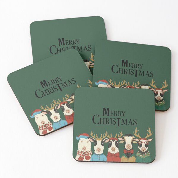 Item preview, Christmas Farm Animals designed and sold by Natureclectic.