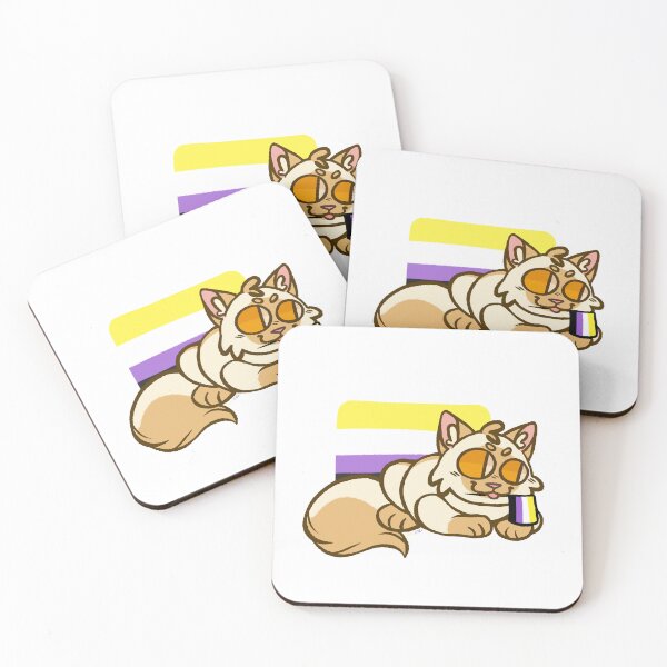 Item preview, Nonbinary Kitty designed and sold by kirieiki.