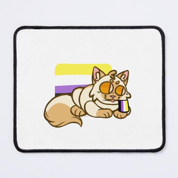 Item preview, Nonbinary Kitty designed and sold by kirieiki.