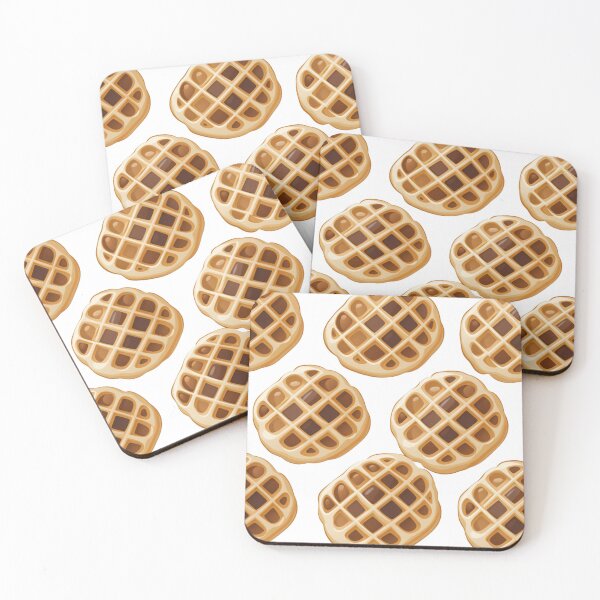 Item preview, Belgian Waffles Design Pattern | T-Shirt designed and sold by NicolasGlowArt.
