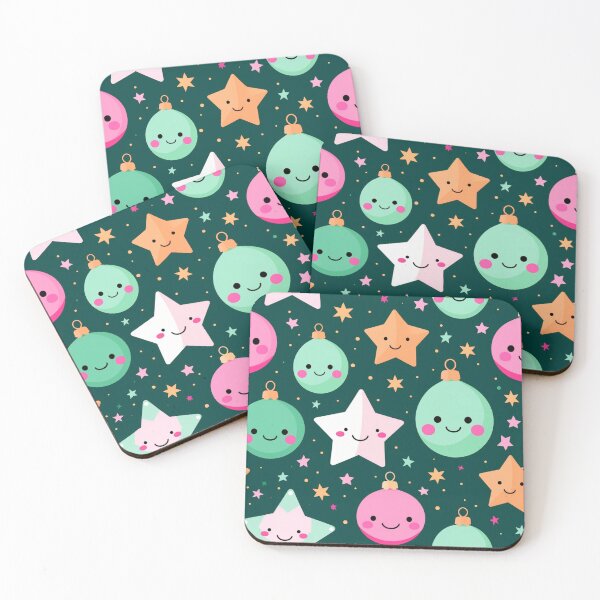 Item preview, Kawaii Tree Ornaments Digital Pattern designed and sold by zolarche.