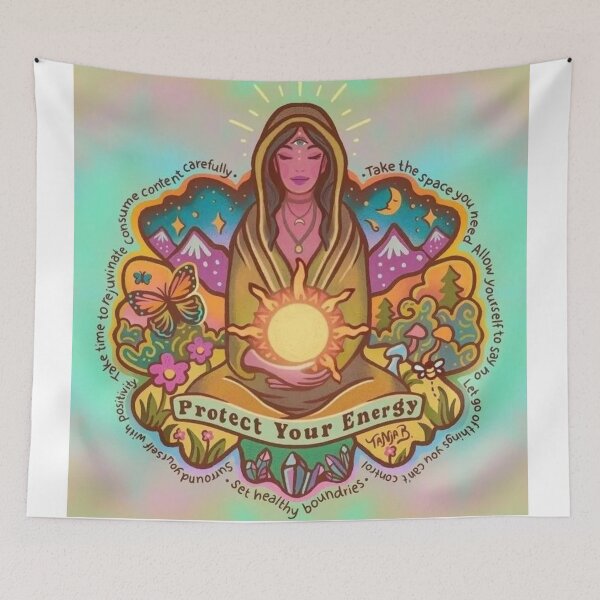 Item preview, protect your energy designed and sold by ritusdesigns.