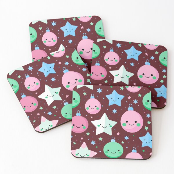 Item preview, Kawaii Tree Ornaments Digital Pattern designed and sold by zolarche.