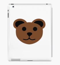 Teddy Face Cute Stuffed Toy iPad Case/Skin