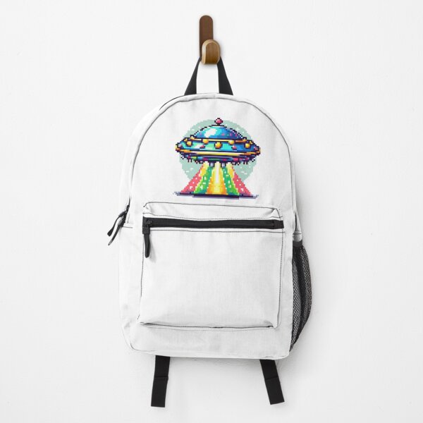Item preview, Pixel UFO Invasion - Retro Alien Craft Design designed and sold by PixelArtly.