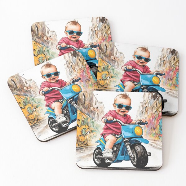 Item preview, Baby biker  designed and sold by Lost Highway Horror..