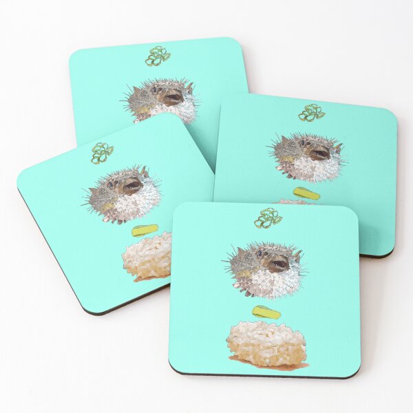 Item preview, Blowfish sushi designed and sold by m-yoga-store.