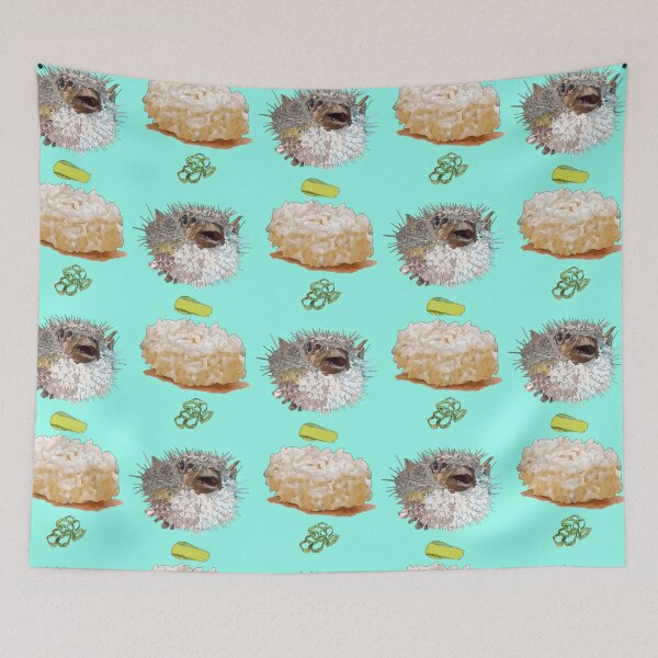 Item preview, Blowfish sushi designed and sold by m-yoga-store.