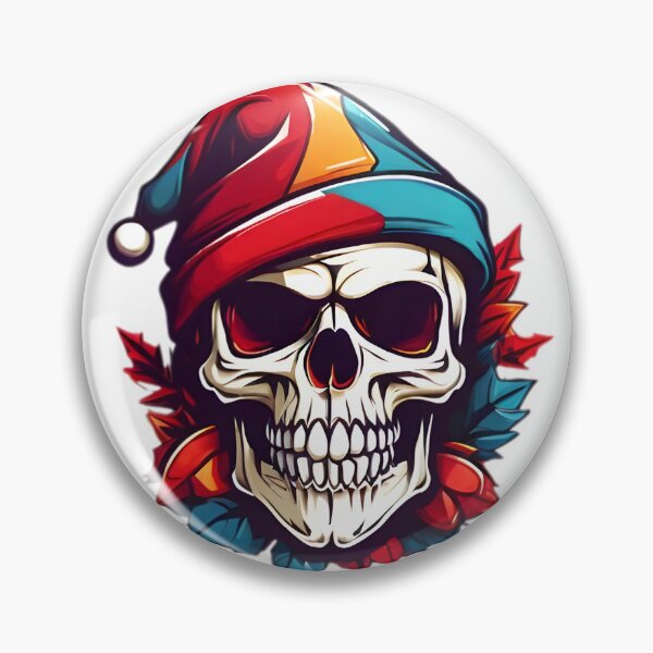 Item preview, Christmas Skully designed and sold by GloriousChoice.