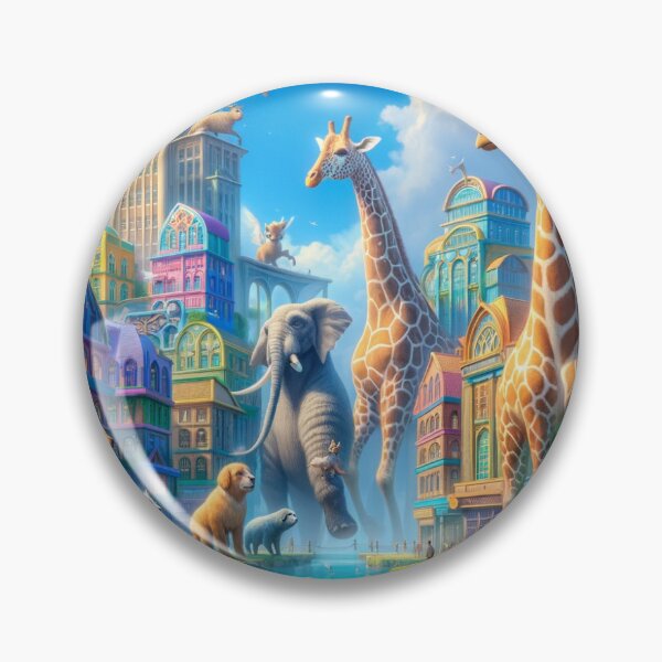 Item preview, Harmony in a Fantastical Metropolis designed and sold by Devin Farinsky.