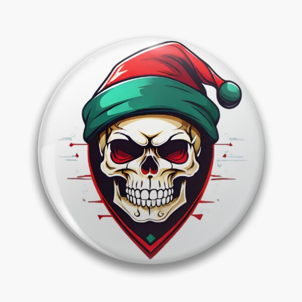 Item preview, Christmas Skully designed and sold by GloriousChoice.