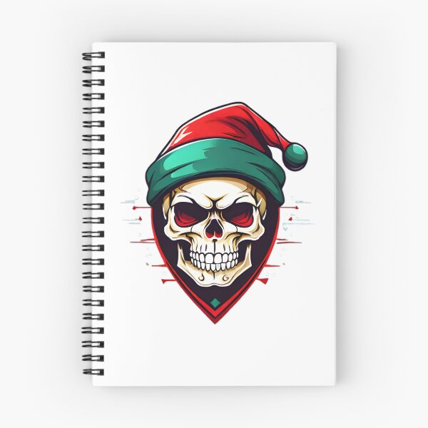 Item preview, Christmas Skully designed and sold by GloriousChoice.