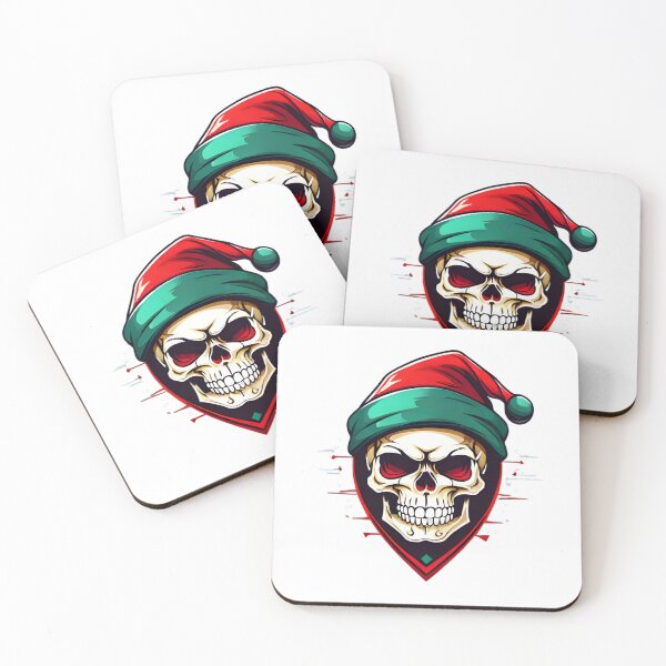 Item preview, Christmas Skully designed and sold by GloriousChoice.