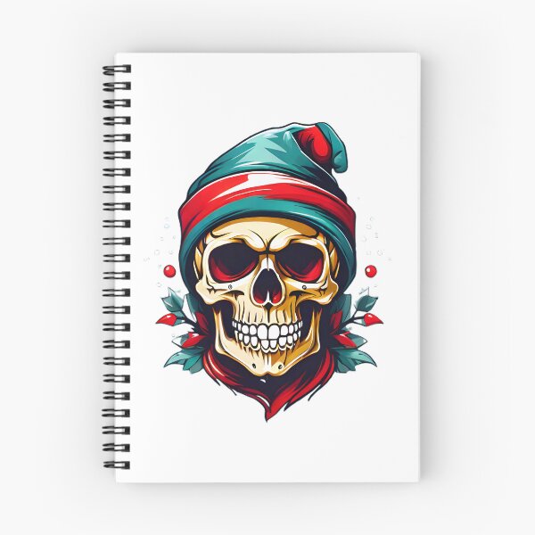 Item preview, Christmas Skully designed and sold by GloriousChoice.