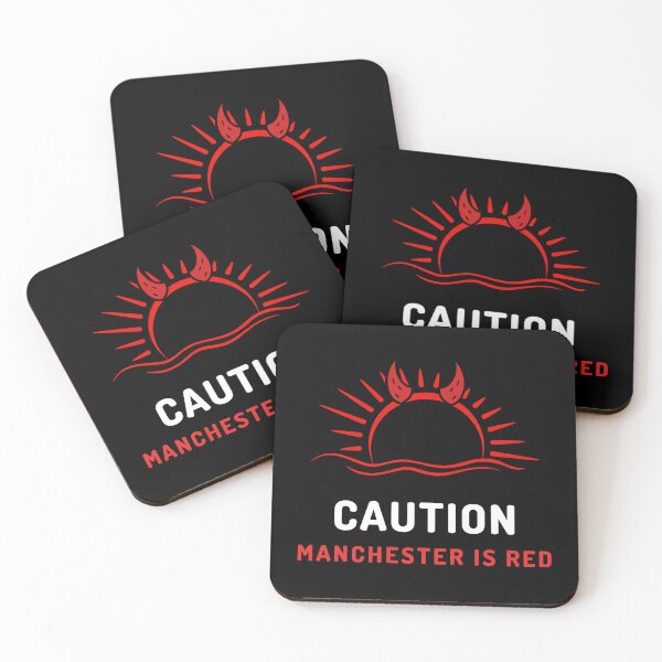 Item preview, Caution: Manchester Is Red designed and sold by Shadydesigner.