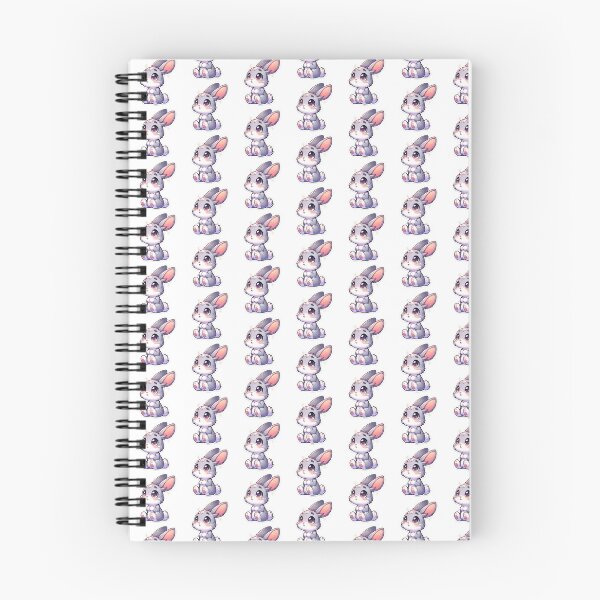 Item preview, Enchanted Gaze: Whimsical Bunny Sticker designed and sold by ZappyP.
