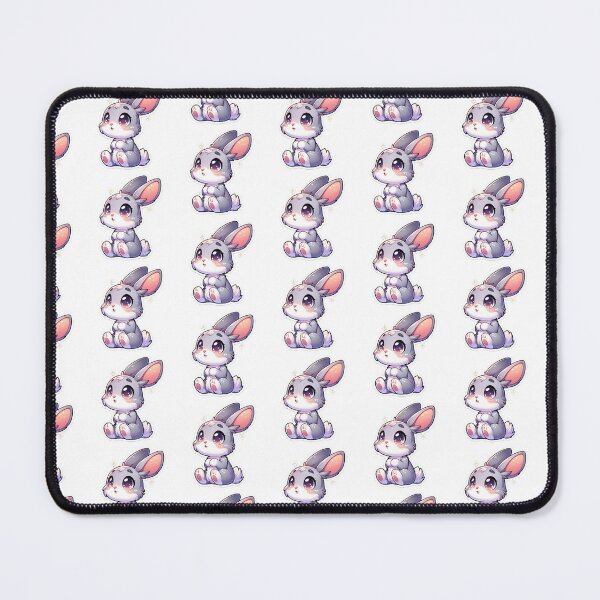 Item preview, Enchanted Gaze: Whimsical Bunny Sticker designed and sold by ZappyP.