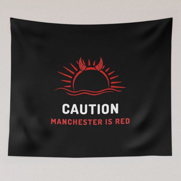Item preview, Caution: Manchester Is Red designed and sold by Shadydesigner.
