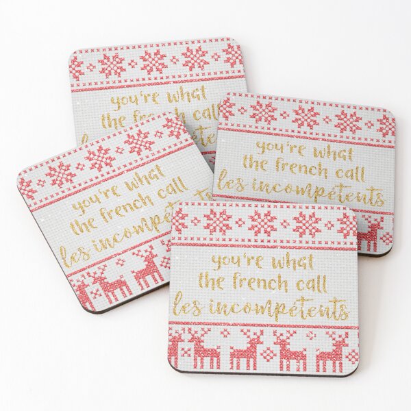 Item preview, Home Alone funny quote “You‘re what the french call les incompétents” No. 3 (Glitter Edition) designed and sold by asanaworld.