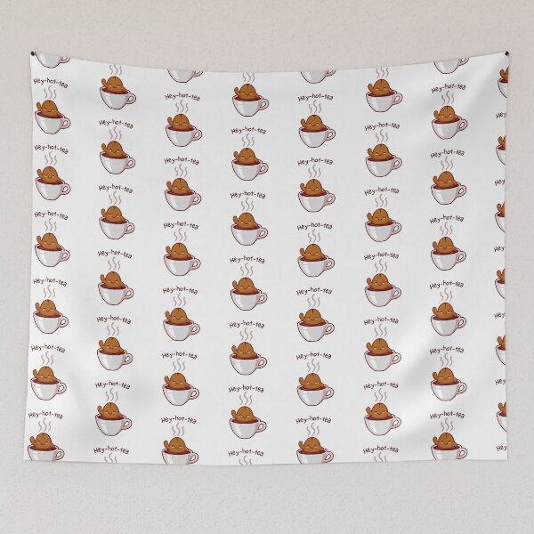 Item preview, Funny tea pun: Hey-hot-tea designed and sold by PurpleWay.