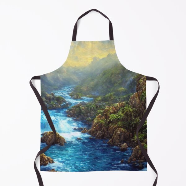 Item preview, Rapid river in the rainforest designed and sold by M-Y-A-R-T-.