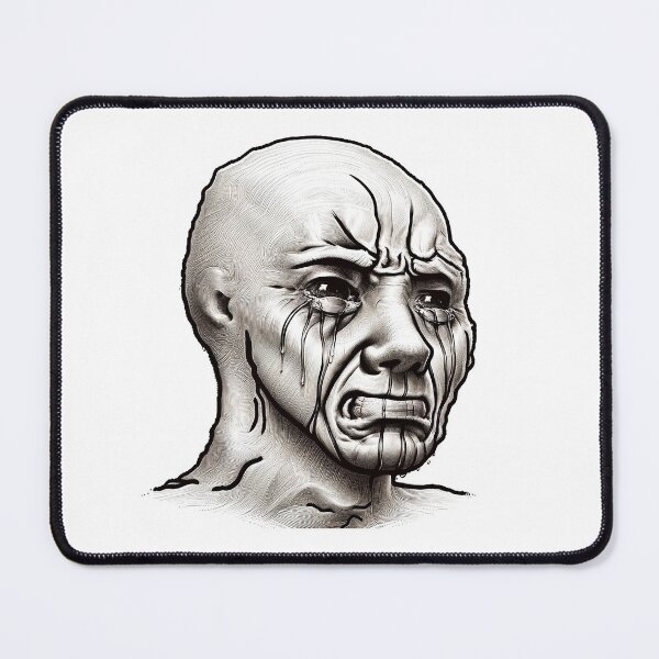 Item preview, Crying Wojak Meme designed and sold by artvia.