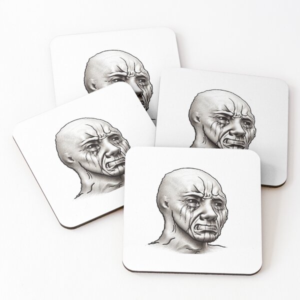 Item preview, Crying Wojak Meme designed and sold by artvia.