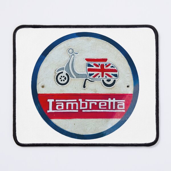 Item preview, Lambretta metal sign vintage round designed and sold by RoyalTarget.