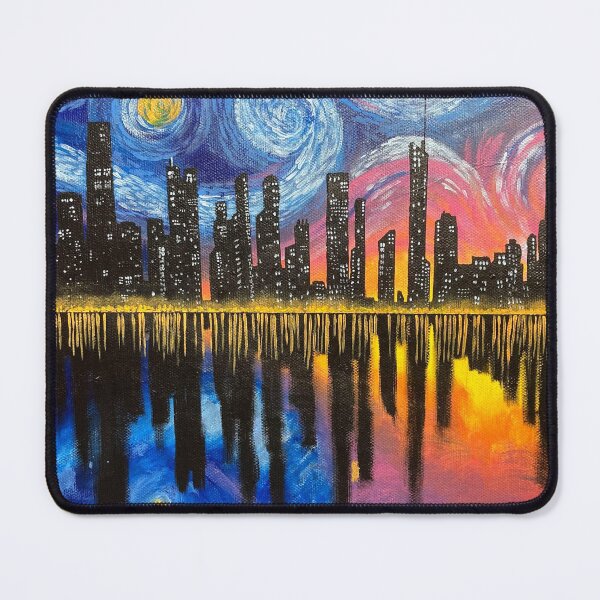 Item preview, Starry Night - Midnight Skyline designed and sold by Katie Atkin.