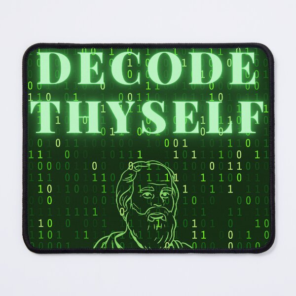 Item preview, Decode Thyself: Socratic Wisdom Unleashed designed and sold by ZION-E-Store.