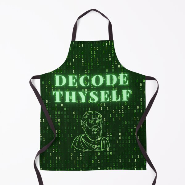 Item preview, Decode Thyself: Socratic Wisdom Unleashed designed and sold by ZION-E-Store.