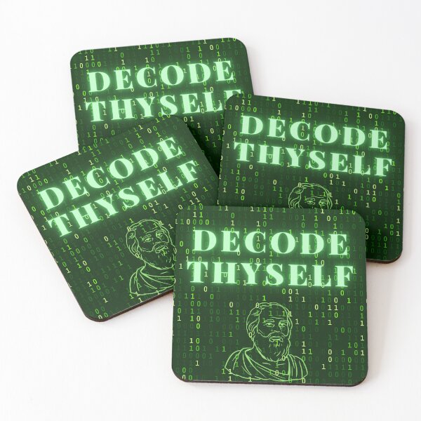 Item preview, Decode Thyself: Socratic Wisdom Unleashed designed and sold by ZION-E-Store.