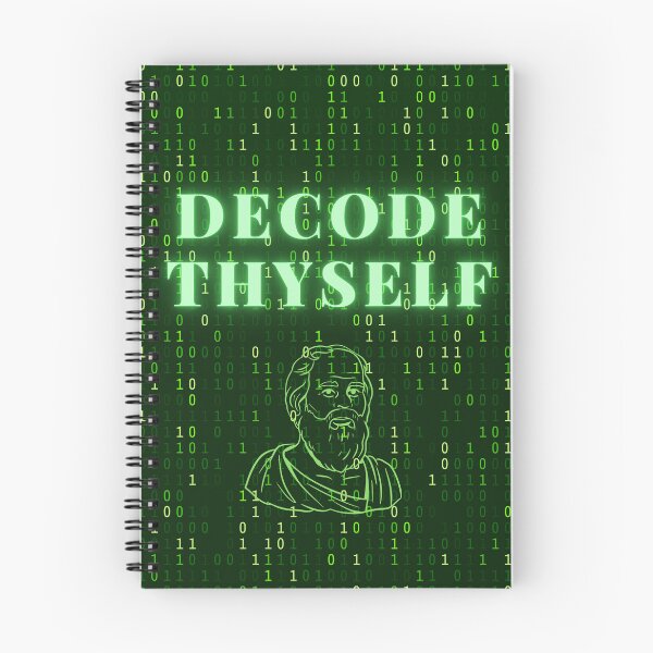 Item preview, Decode Thyself: Socratic Wisdom Unleashed designed and sold by ZION-E-Store.