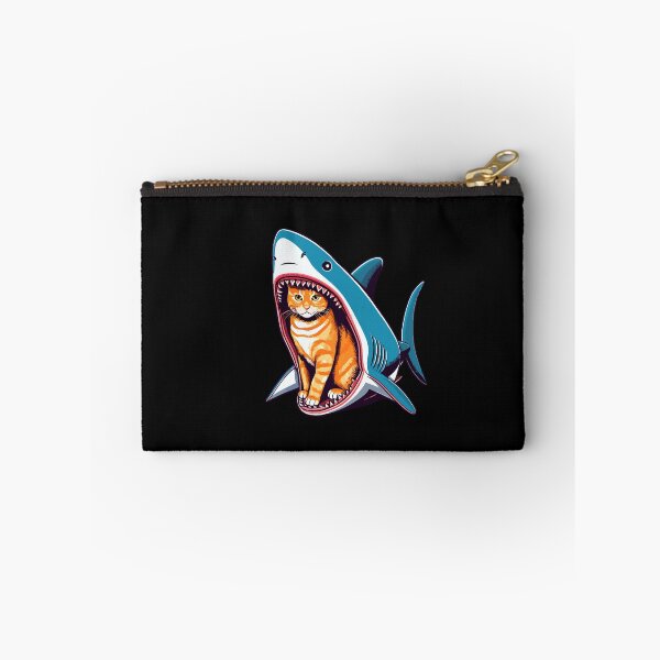 Item preview, A Cat Defies Danger From Inside A Shark designed and sold by werlinetrevor.