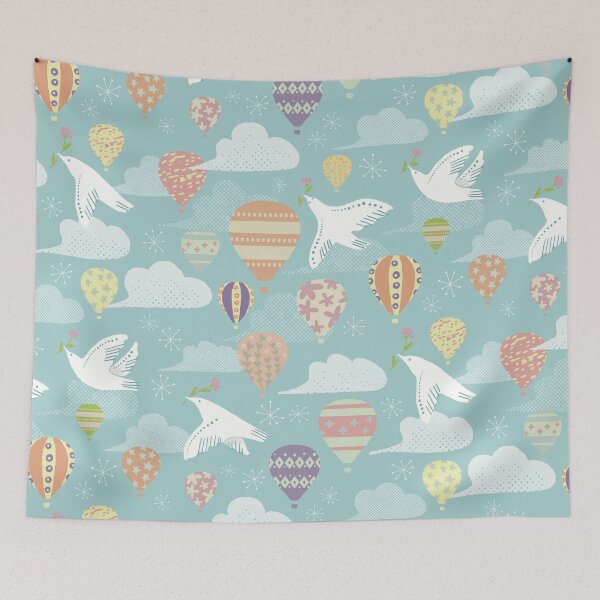 Item preview, Skybound Serenity [morning blue] designed and sold by Aia UENO design.