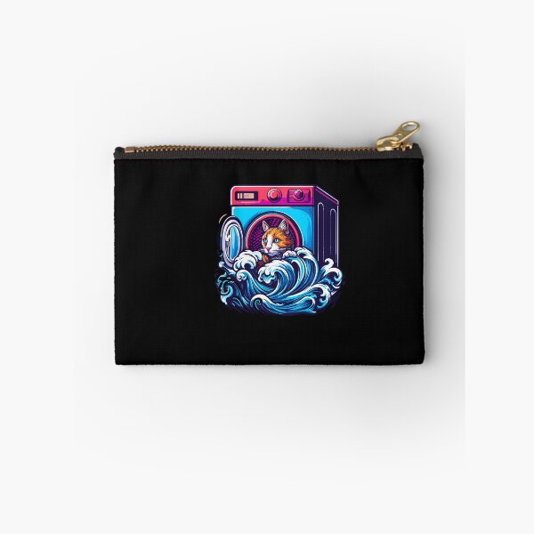 Item preview, Cat Peeking Out Of A Washing Machine designed and sold by werlinetrevor.