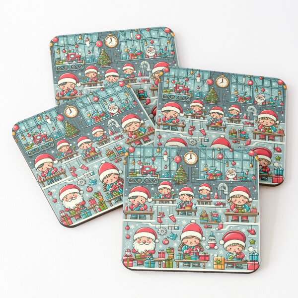 Item preview, The Christmas toy factory  designed and sold by fatbanana.