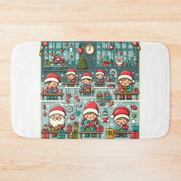 Item preview, The Christmas toy factory  designed and sold by fatbanana.