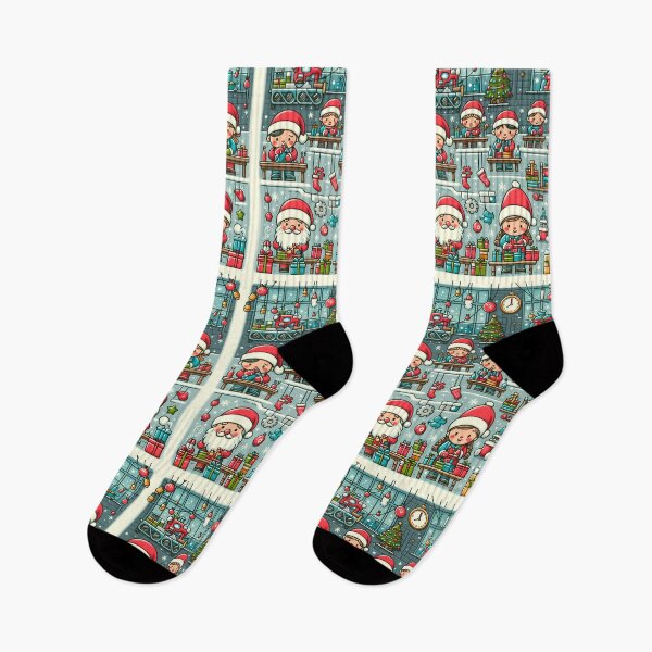Item preview, The Christmas toy factory  designed and sold by fatbanana.