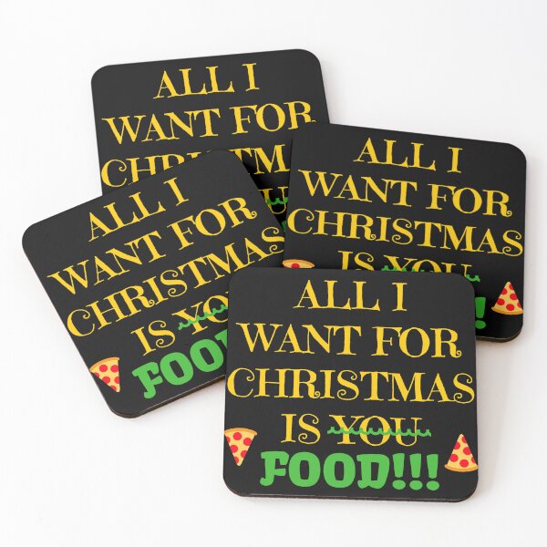 Item preview, ALL I WANT FOR CHRISTMAS IS FOOD designed and sold by MallsD.