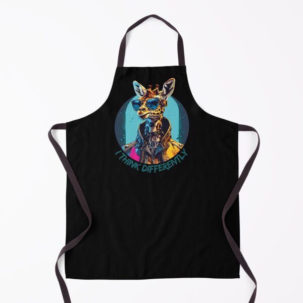 Item preview, Synthwave giraffe in sunglasses - I think differently designed and sold by HarridanCreates.