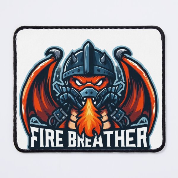Item preview, "Fire Breather" Dragon Mascot designed and sold by KawaiHood.