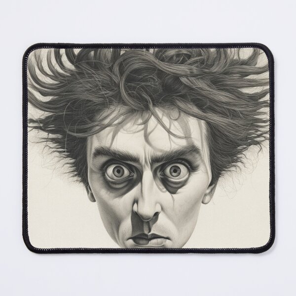 Item preview, Whimsical Genius - Eccentric Character Art Print designed and sold by SmartDesignByBB.