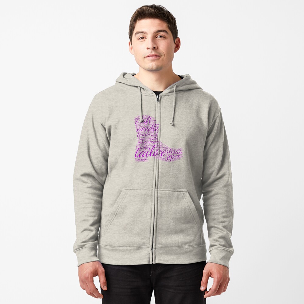 Item preview, Zipped Hoodie designed and sold by AnnaSacha.