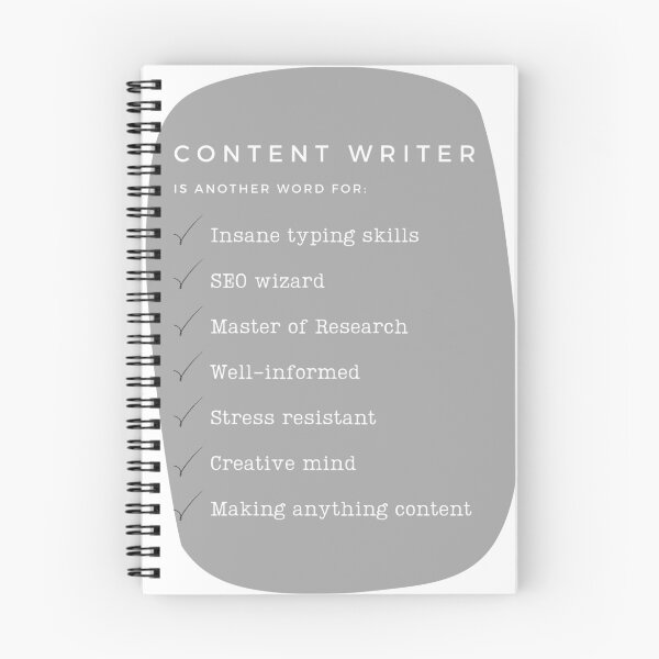 Item preview, Content writer skills designed and sold by CharlottaSofia.