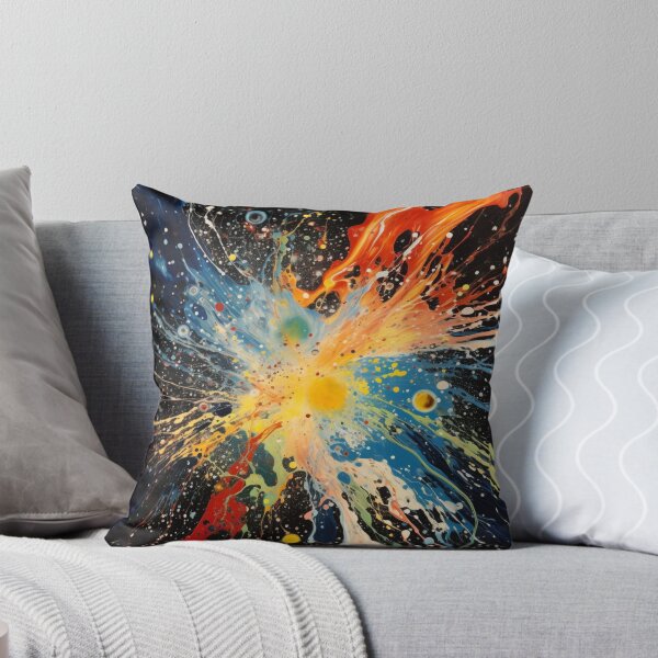Item preview, Colorburst Galaxy - Abstract Cosmic Art Print designed and sold by SmartDesignByBB.